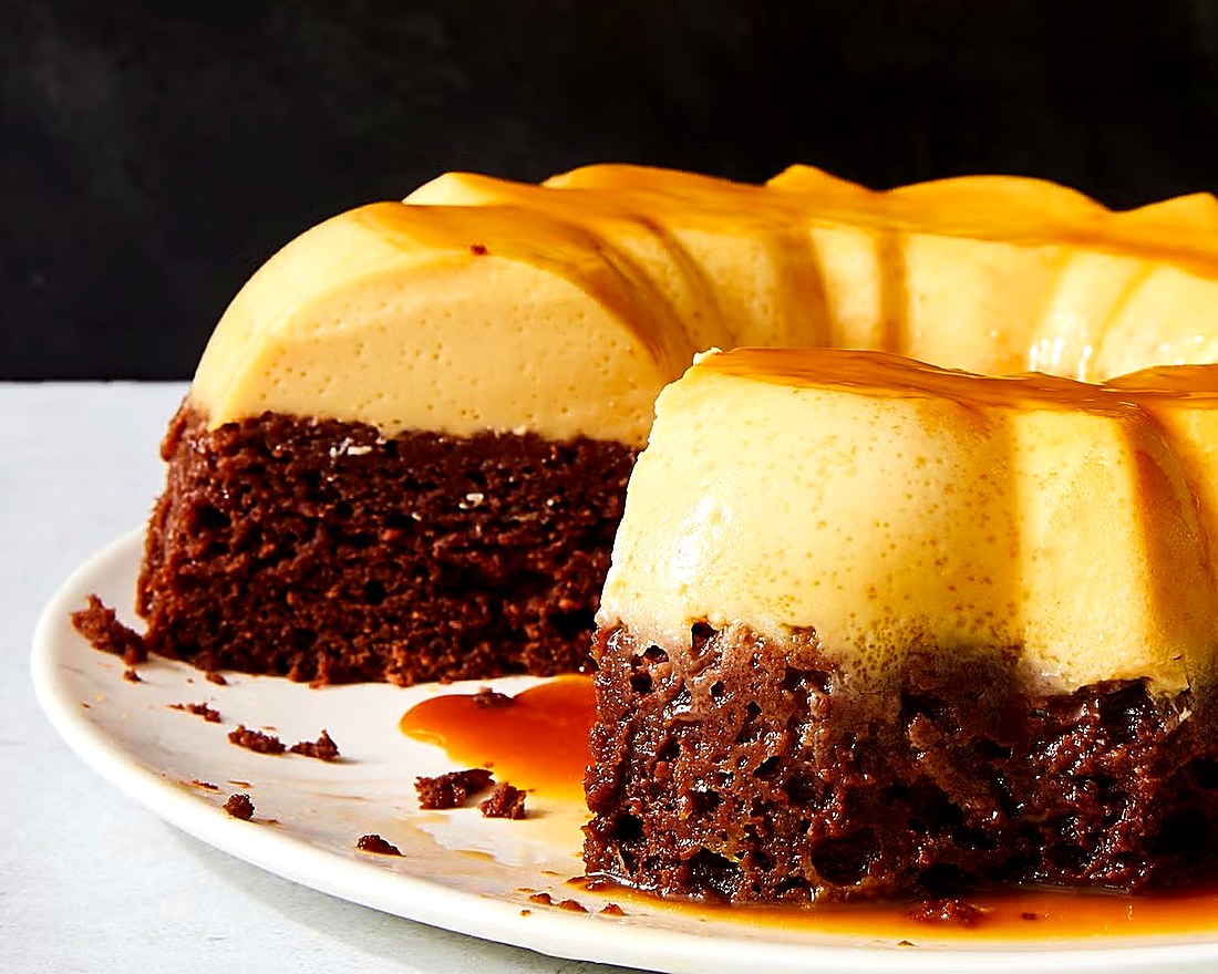 Classic Chocoflan