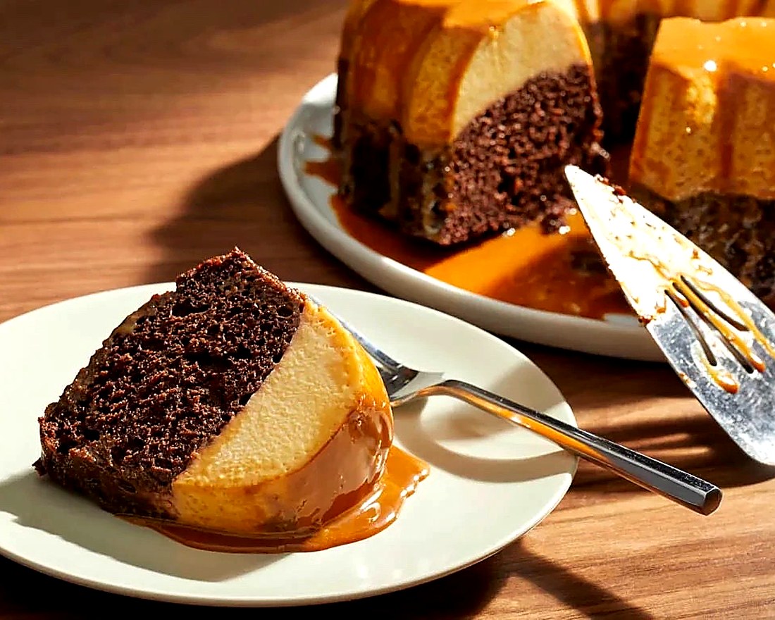 Classic Chocoflan