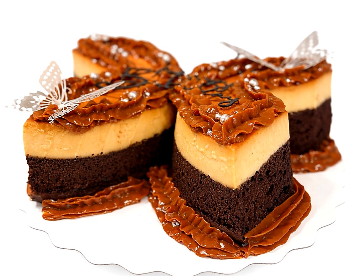 Custom Chocoflan - Butterfly