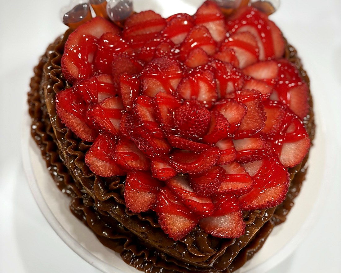 Custom Chocoflan - Heart