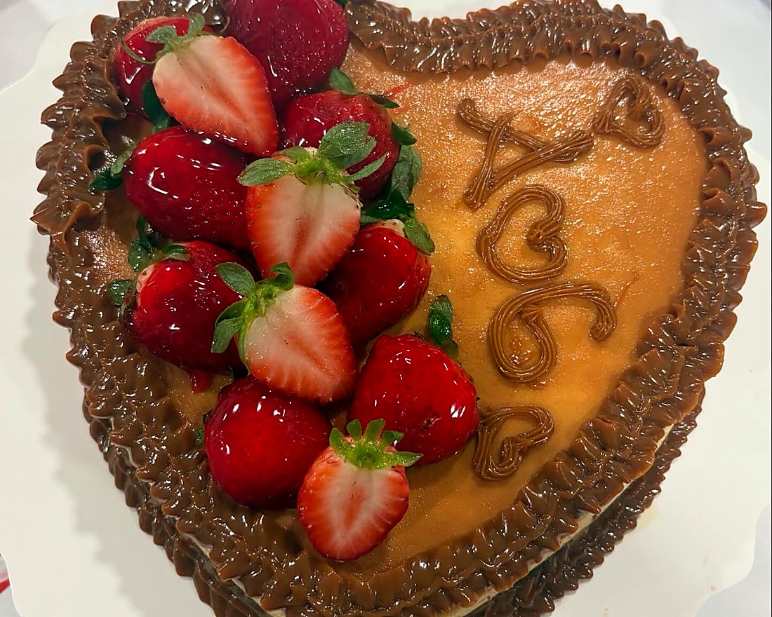 Custom Chocoflan - Heart