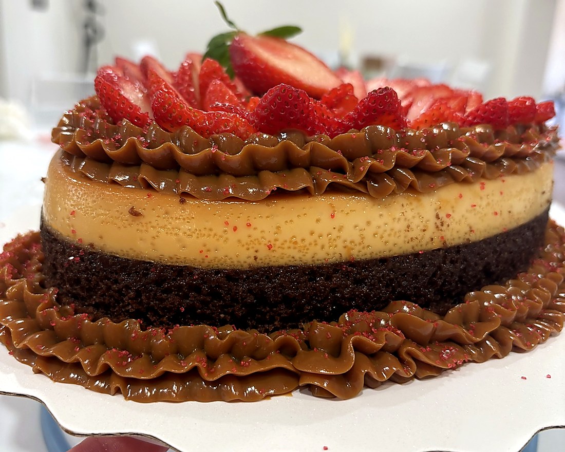 Custom Chocoflan - Heart